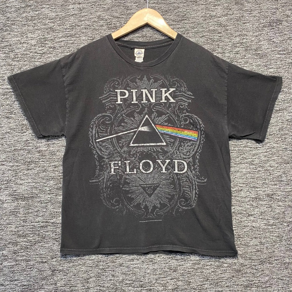 Vintage 2006 Pink Floyd Dark Side Of The Moon Shirt Delta Pro Weight Large Black